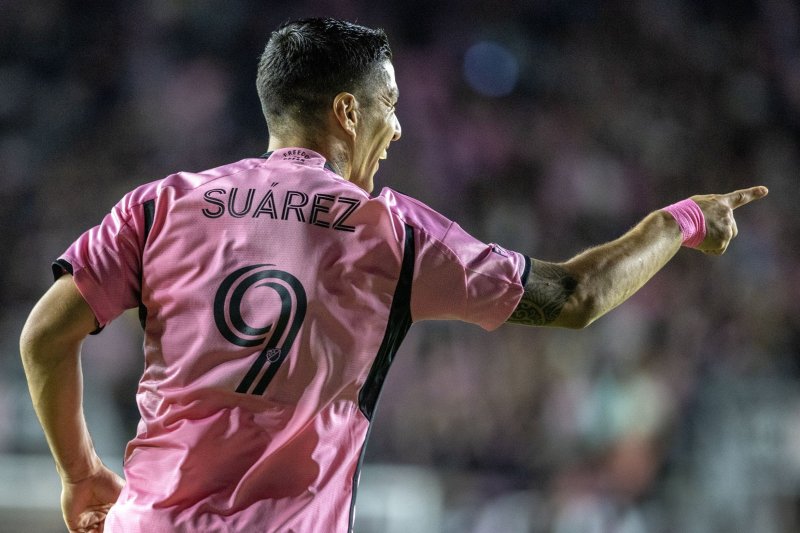 Inter Miami striker Luis Suarez led the Herons with 25 goals across all competitions during the 2024 campaign. Photo by Cristobal Herrera-Ulashkevich/EPA-EFE