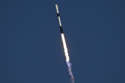 SpaceX liftoff is 201st mission to expand its constellation of Earth-orbiting Starlink satellites